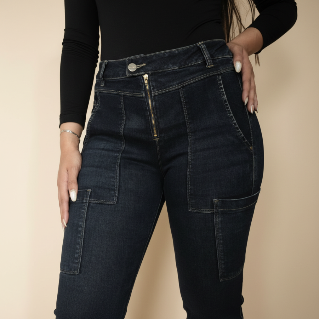 JEAN SKINNY TIPO JOGGER