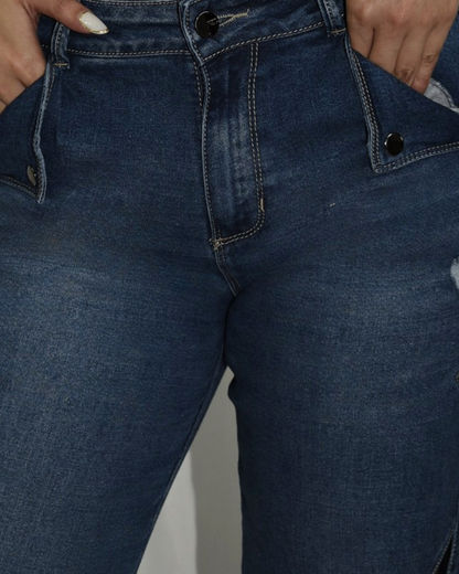 JEAN BOTA RECTA TIRO ALTO